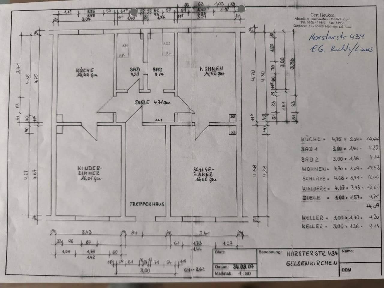 3 bedroom flat for sale, 75 m², Horsterstrasse 434, Gelsenkirchen, North Rhine-Westphalia 3 bedroom flat for sale, 75 m², Horsterstrasse 434, Gelsenkirchen, North Rhine-Westphalia