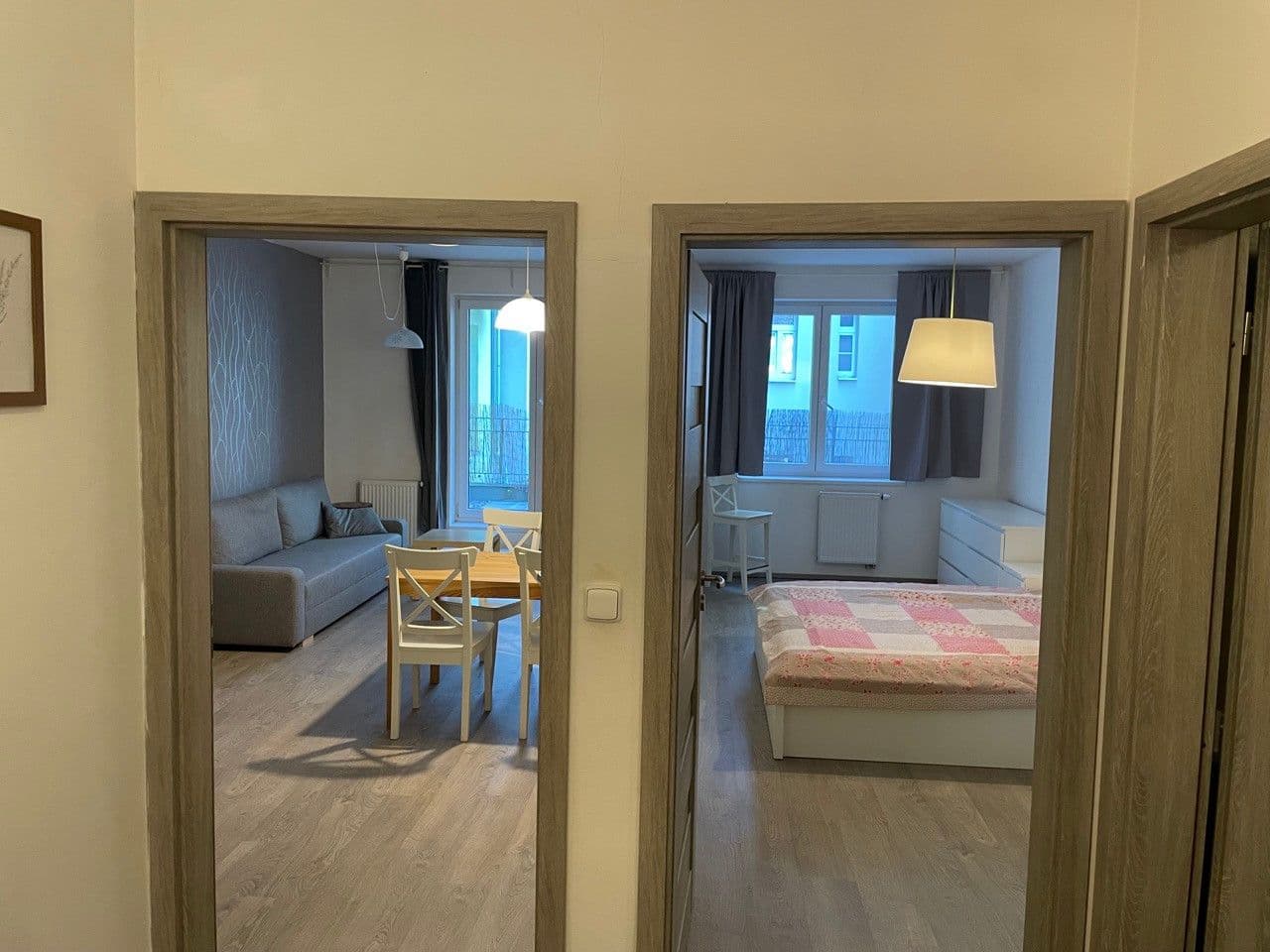 1 bedroom with open-plan kitchen flat to rent, 52 m², Drahobejlova, Prague, Prague 1 bedroom with open-plan kitchen flat to rent, 52 m², Drahobejlova, Prague, Prague