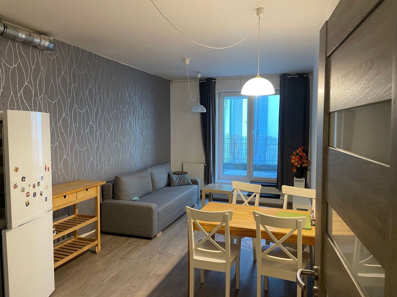 1 bedroom with open-plan kitchen flat to rent, 52 m², Drahobejlova, Prague, Prague 1 bedroom with open-plan kitchen flat to rent, 52 m², Drahobejlova, Prague, Prague
