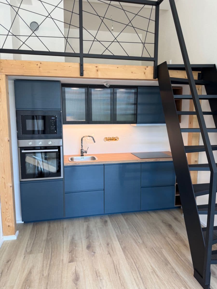 1 bedroom with open-plan kitchen flat to rent, 57 m², Malešická, Prague, Prague 1 bedroom with open-plan kitchen flat to rent, 57 m², Malešická, Prague, Prague