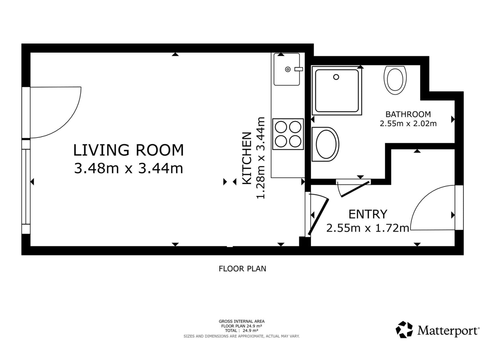 Studio flat to rent, 30 m², Honzíkova, Prague, Prague Studio flat to rent, 30 m², Honzíkova, Prague, Prague