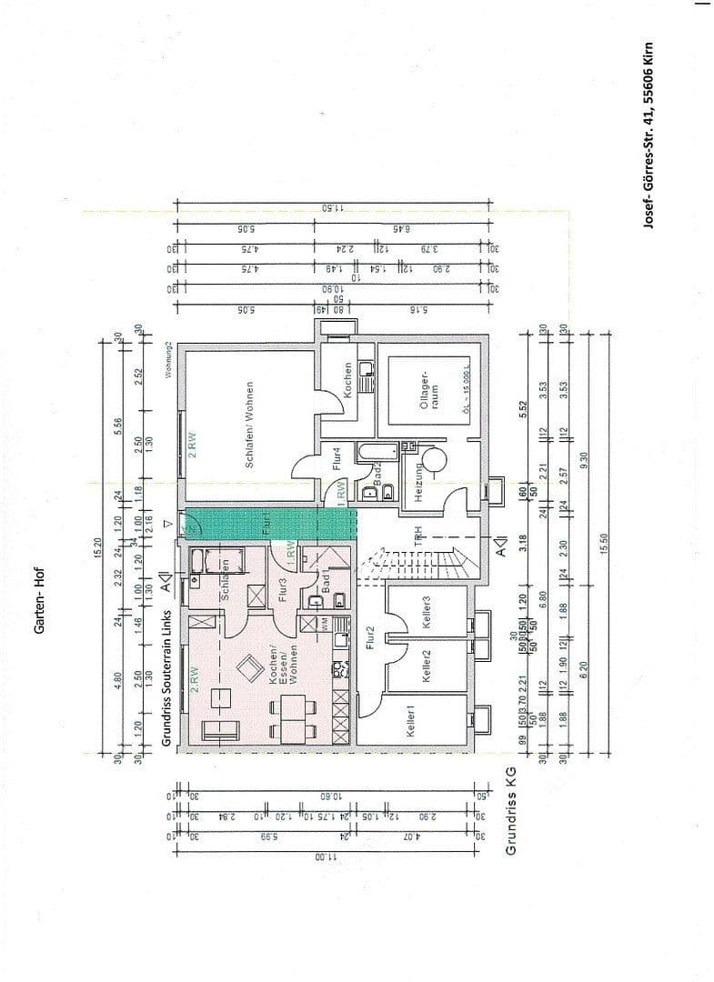 2 bedroom flat to rent, 42 m², Josef-Görres-Straße, 41, Kirn, Rhineland-Palatinate 2 bedroom flat to rent, 42 m², Josef-Görres-Straße, 41, Kirn, Rhineland-Palatinate