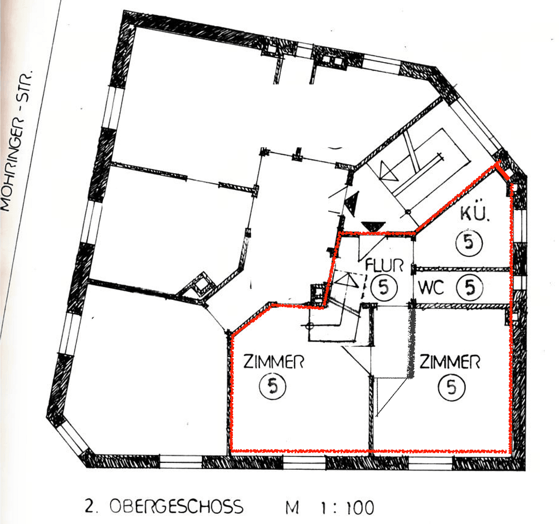 4 bedroom flat to rent, 80 m², Stuttgart, Baden-Württemberg 4 bedroom flat to rent, 80 m², Stuttgart, Baden-Württemberg