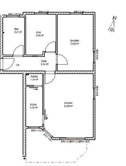 2 bedroom with open-plan kitchen flat to rent, 75 m², Curfeßstraße 33, Aalen, Baden-Württemberg 2 bedroom with open-plan kitchen flat to rent, 75 m², Curfeßstraße 33, Aalen, Baden-Württemberg