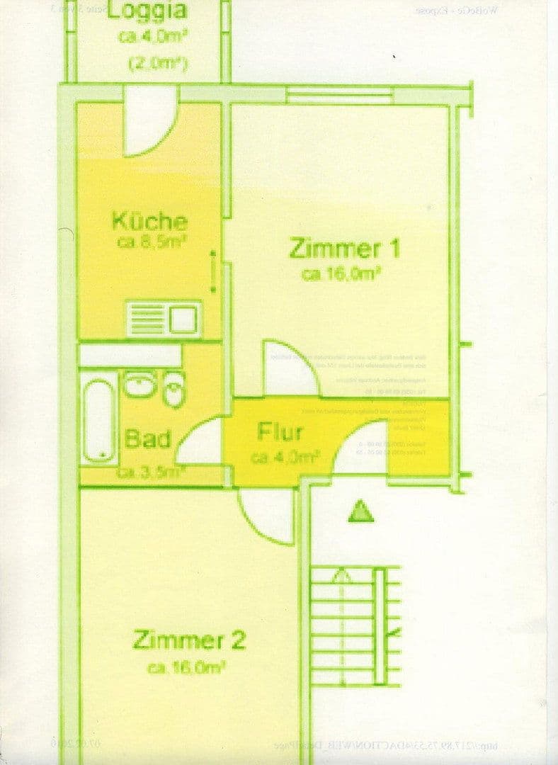 2 bedroom flat for sale, 51 m², Berlin, Berlin 2 bedroom flat for sale, 51 m², Berlin, Berlin