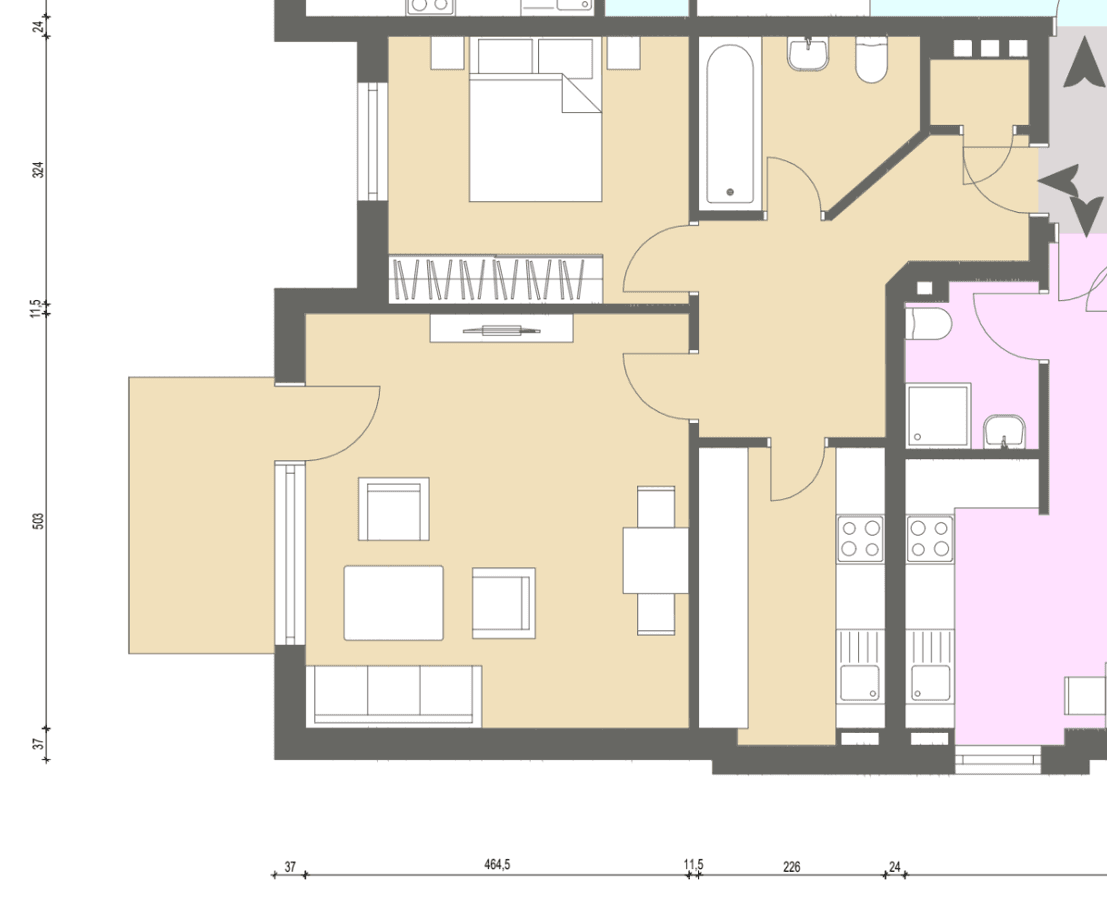2 bedroom flat to rent, 57 m², Brückenstraße 8a, Troisdorf, North Rhine-Westphalia 2 bedroom flat to rent, 57 m², Brückenstraße 8a, Troisdorf, North Rhine-Westphalia