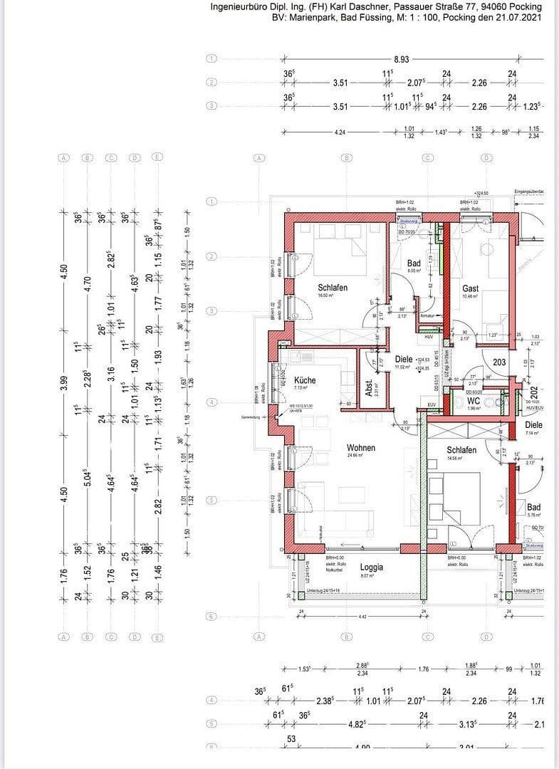 3 bedroom flat for sale, 85 m², Alte Füssinger Straße 4, Bad Füssing, Bavaria 3 bedroom flat for sale, 85 m², Alte Füssinger Straße 4, Bad Füssing, Bavaria