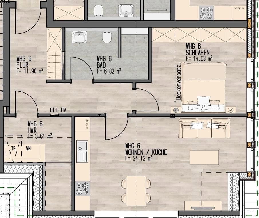 2 bedroom flat to rent, 57 m², Ledebourstraße 2-3, Diepholz, Lower Saxony 2 bedroom flat to rent, 57 m², Ledebourstraße 2-3, Diepholz, Lower Saxony
