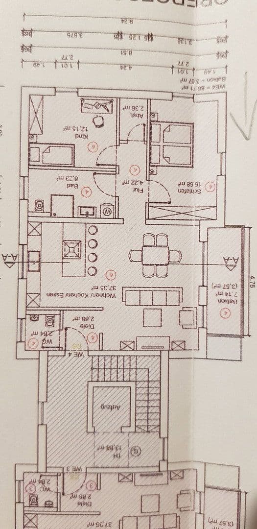 3 bedroom flat to rent, 90 m², Lannerstrasse 43, Ober-Olm, Rhineland-Palatinate 3 bedroom flat to rent, 90 m², Lannerstrasse 43, Ober-Olm, Rhineland-Palatinate
