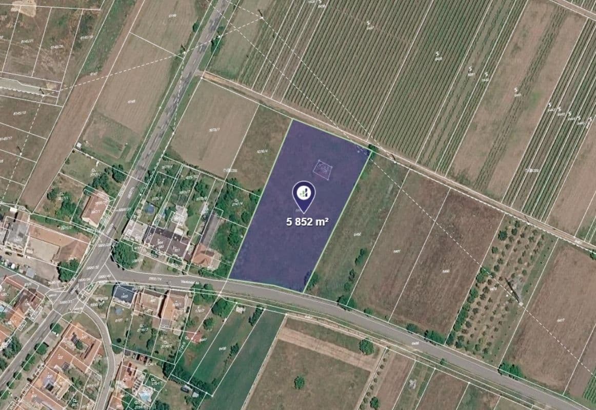 plot for sale, 3,901 m², Březí, Jihomoravský Region plot for sale, 3,901 m², Březí, Jihomoravský Region
