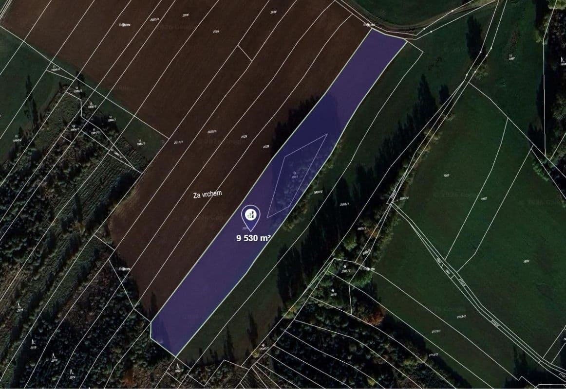 plot for sale, 9,530 m², Sedlejov, Vysočina Region plot for sale, 9,530 m², Sedlejov, Vysočina Region