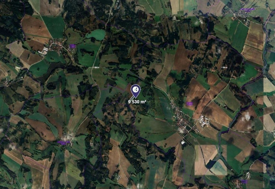 plot for sale, 9,530 m², Sedlejov, Vysočina Region plot for sale, 9,530 m², Sedlejov, Vysočina Region