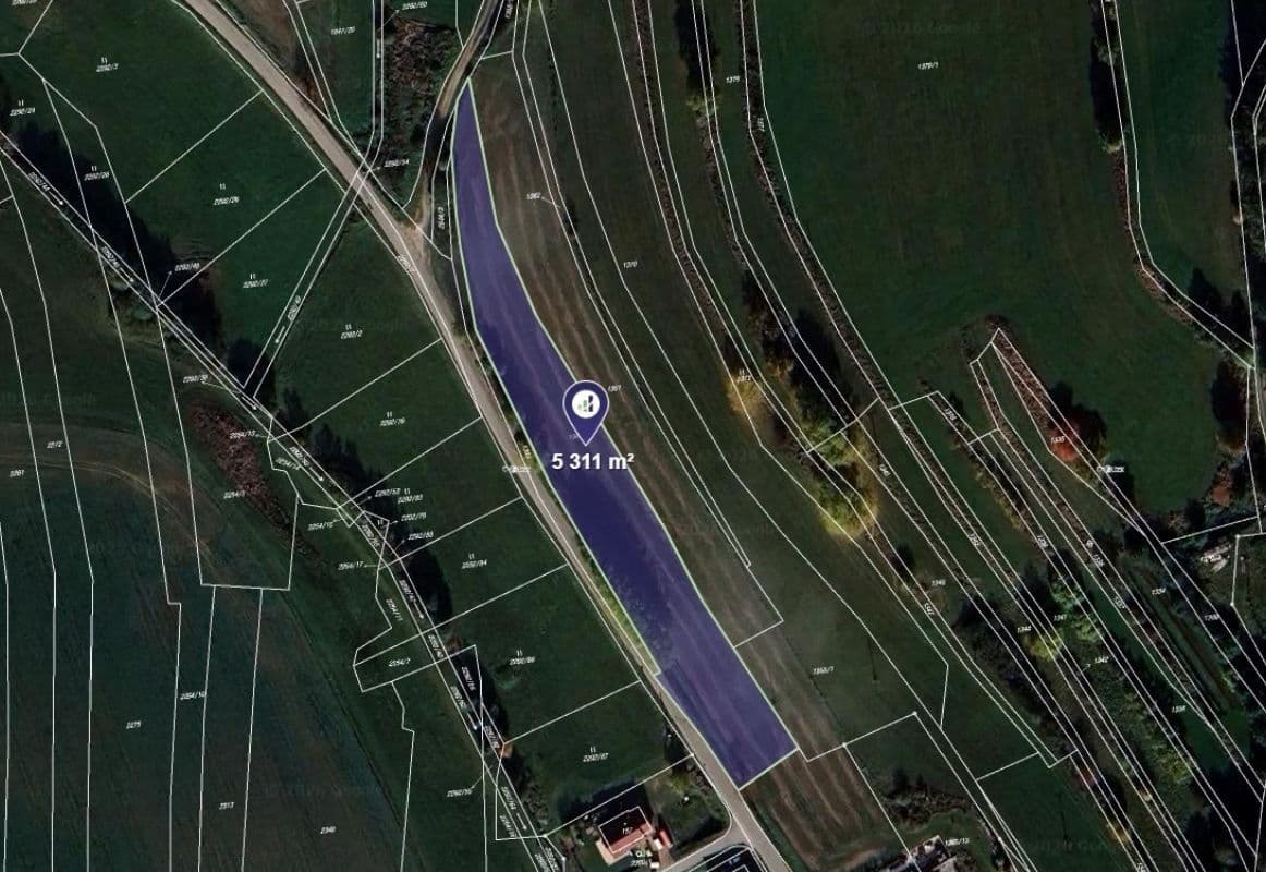 plot for sale, 5,311 m², Sedlejov, Vysočina Region plot for sale, 5,311 m², Sedlejov, Vysočina Region