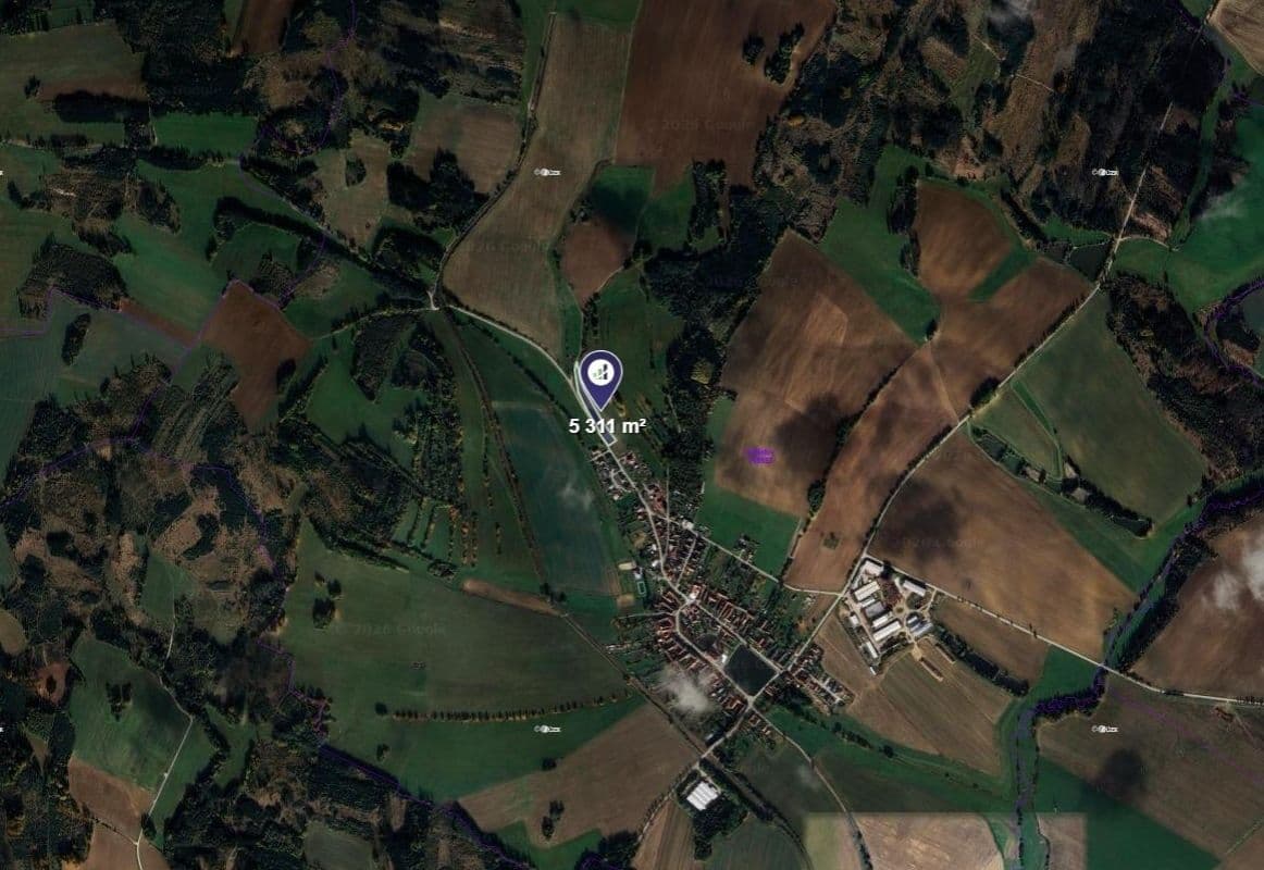 plot for sale, 5,311 m², Sedlejov, Vysočina Region plot for sale, 5,311 m², Sedlejov, Vysočina Region
