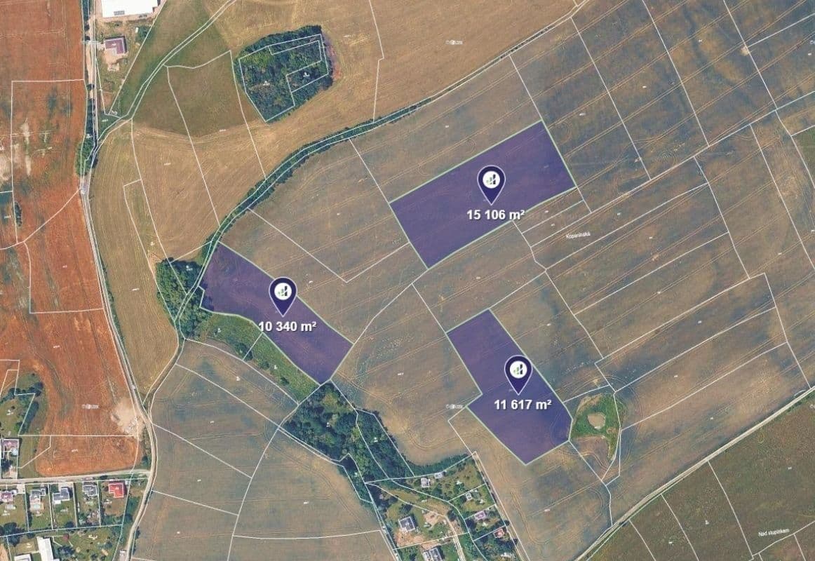 plot for sale, 37,063 m², Čisovice, Středočeský Region plot for sale, 37,063 m², Čisovice, Středočeský Region