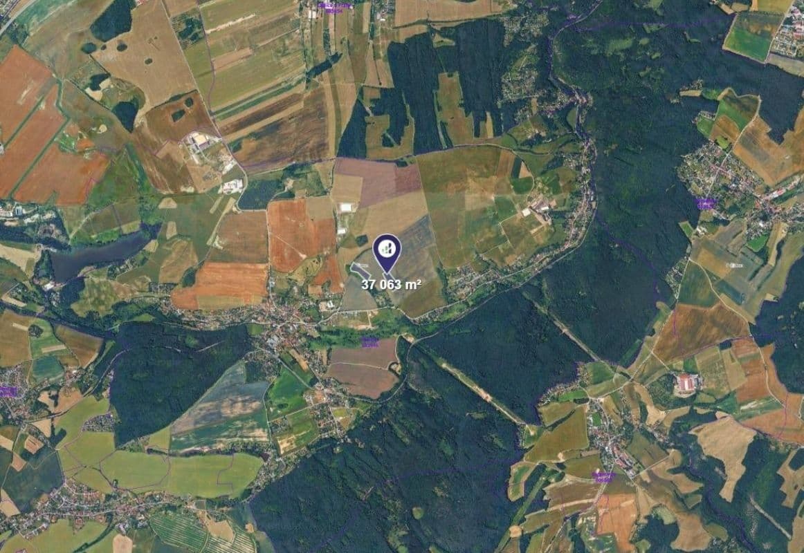 plot for sale, 37,063 m², Čisovice, Středočeský Region plot for sale, 37,063 m², Čisovice, Středočeský Region