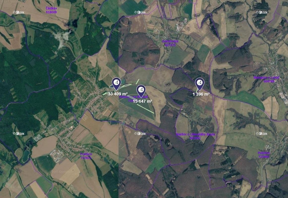 plot for sale, 1,189 m², Pašovice, Zlínský Region plot for sale, 1,189 m², Pašovice, Zlínský Region