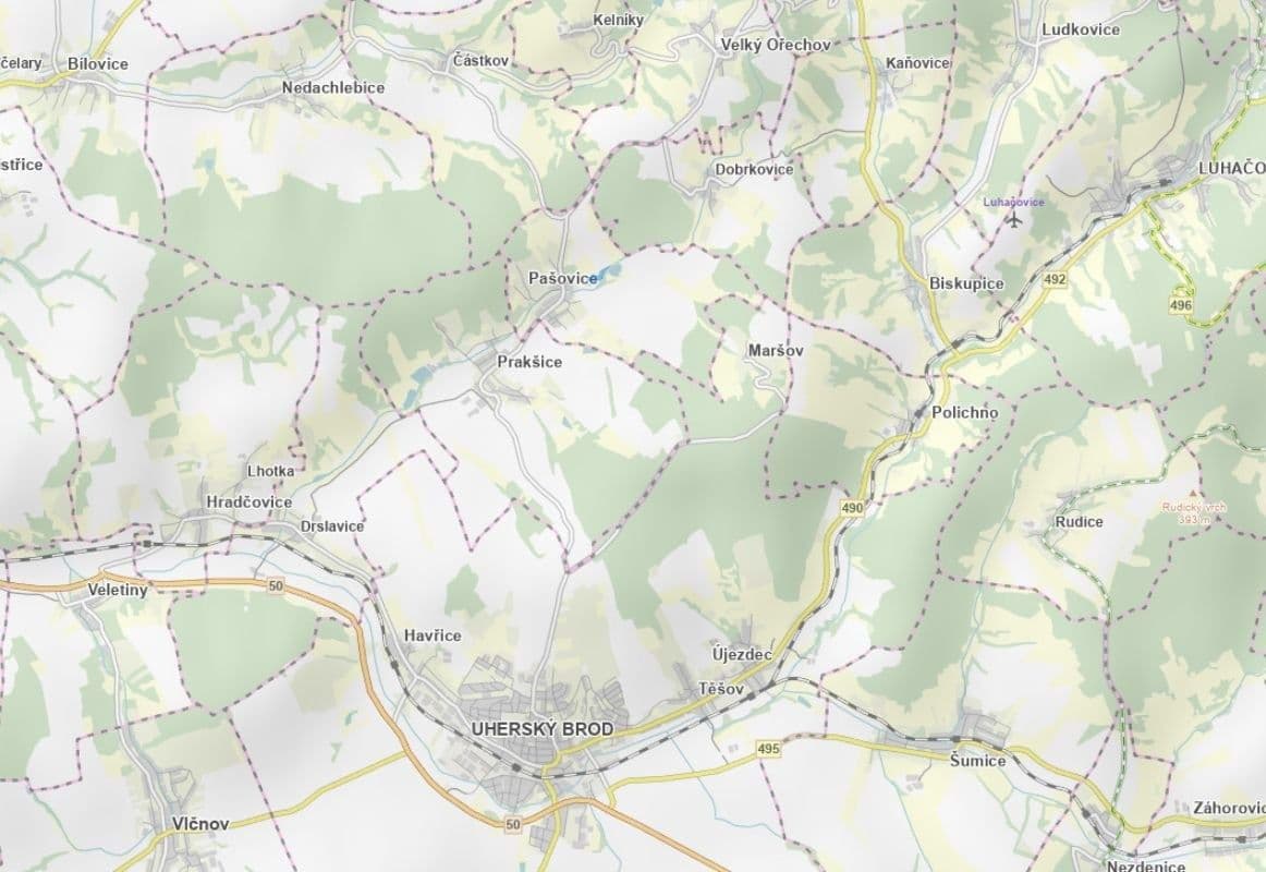 plot for sale, 1,189 m², Pašovice, Zlínský Region plot for sale, 1,189 m², Pašovice, Zlínský Region