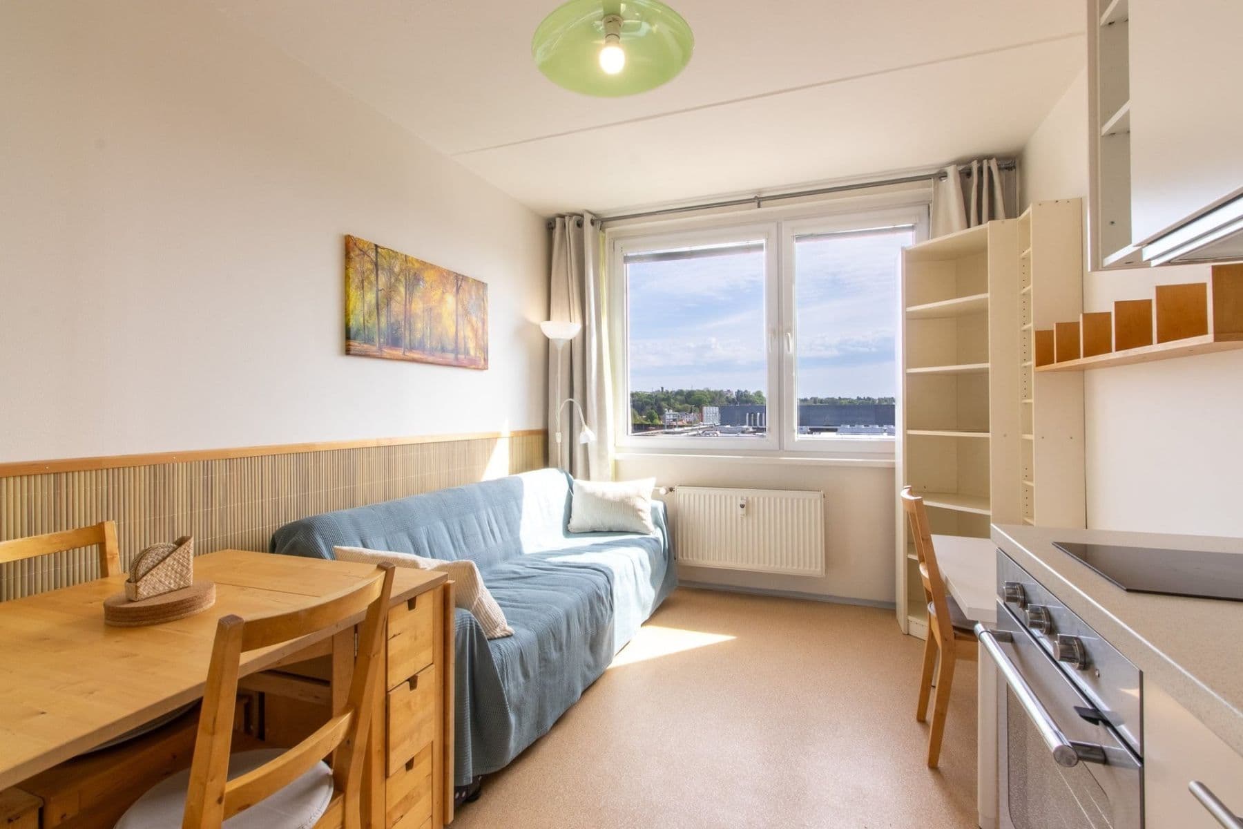 1 bedroom with open-plan kitchen flat to rent, 39 m², Bryksova, Prague, Prague 1 bedroom with open-plan kitchen flat to rent, 39 m², Bryksova, Prague, Prague