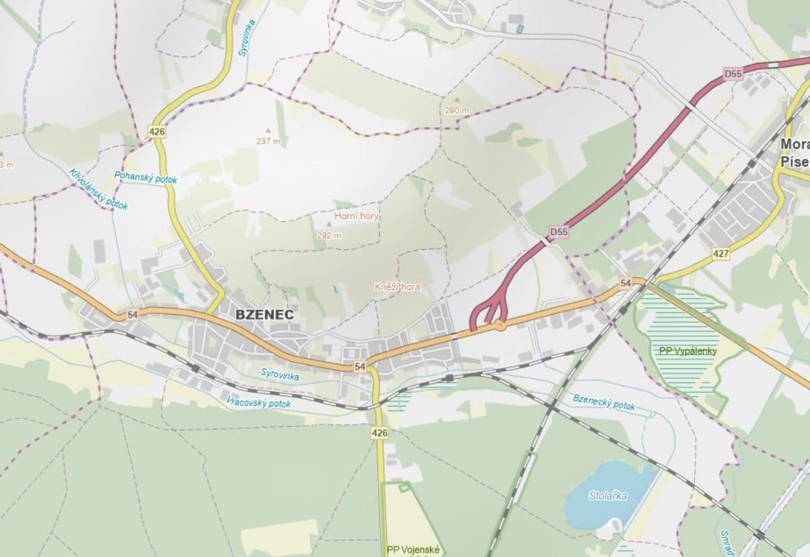 plot for sale, 1,133 m², Bzenec, Jihomoravský Region plot for sale, 1,133 m², Bzenec, Jihomoravský Region