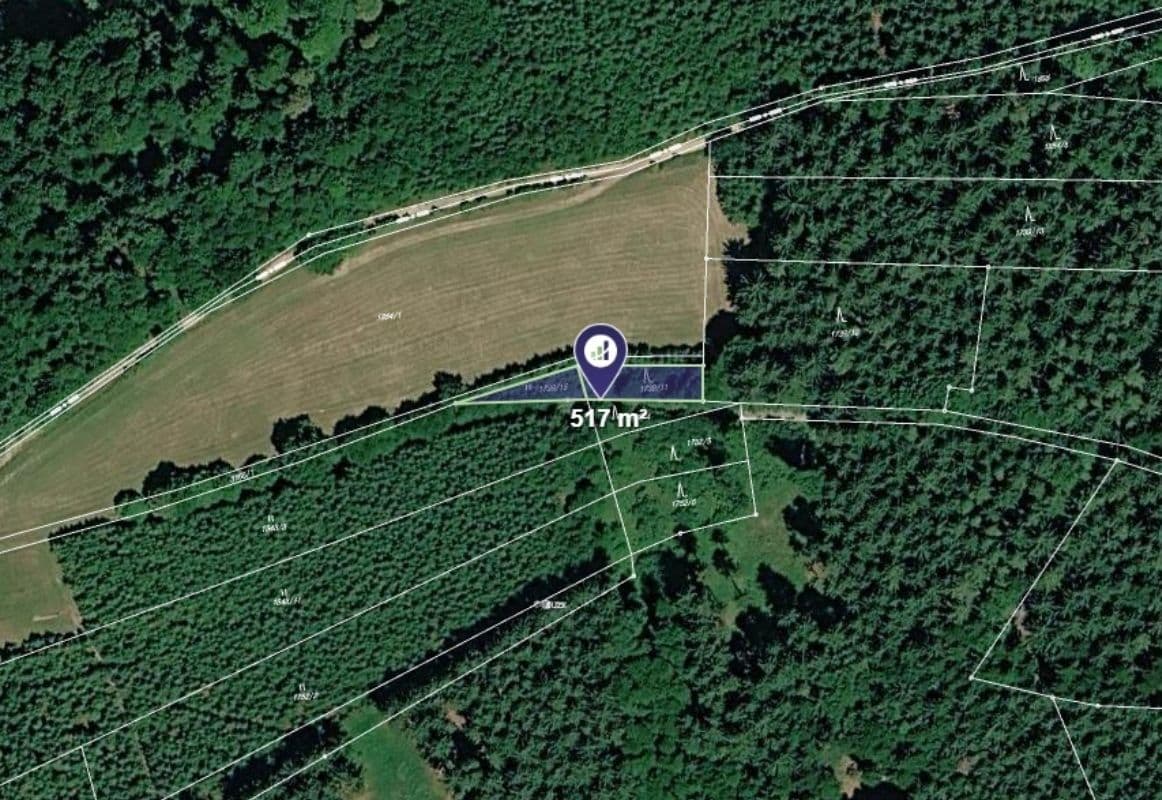 plot for sale, 517 m², Jasenná, Zlínský Region plot for sale, 517 m², Jasenná, Zlínský Region