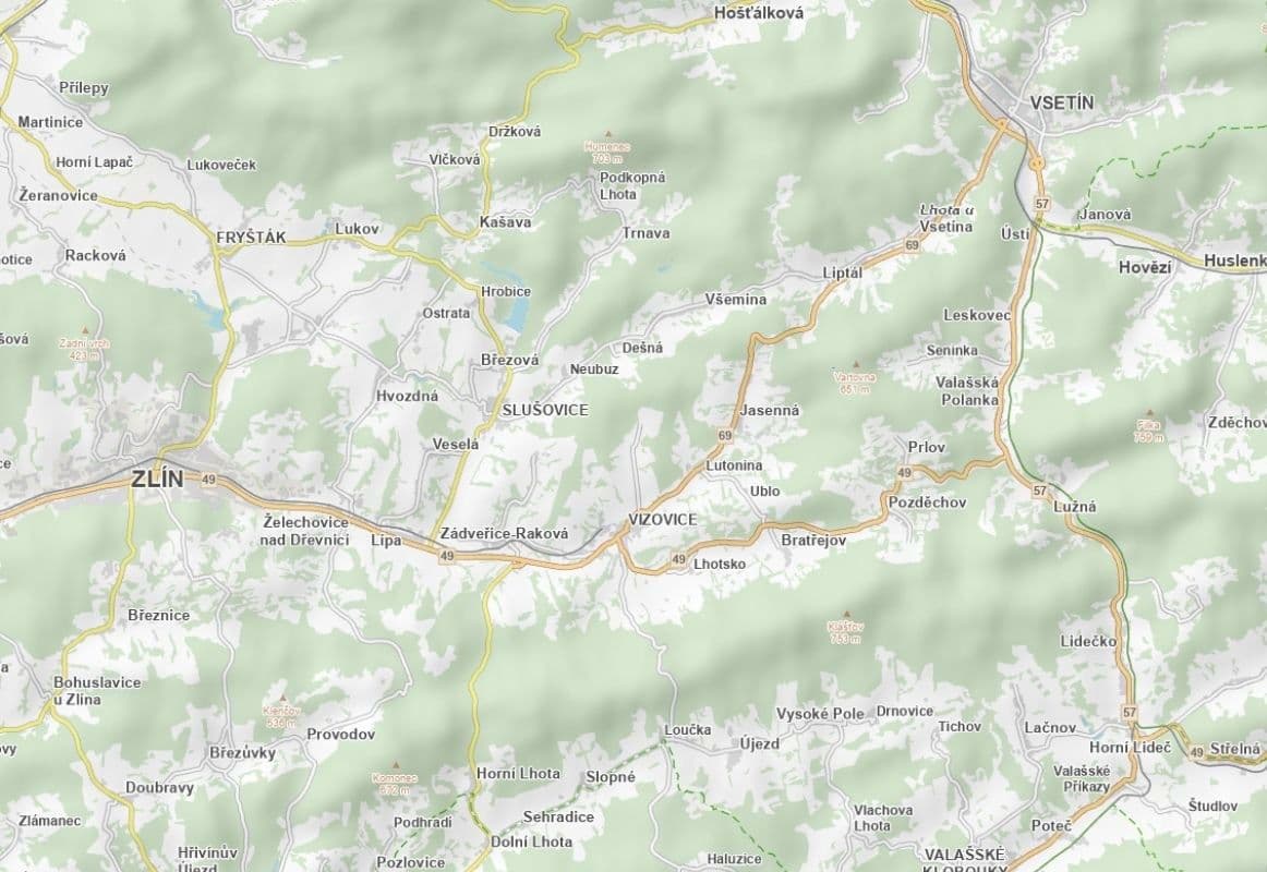 plot for sale, 517 m², Jasenná, Zlínský Region plot for sale, 517 m², Jasenná, Zlínský Region