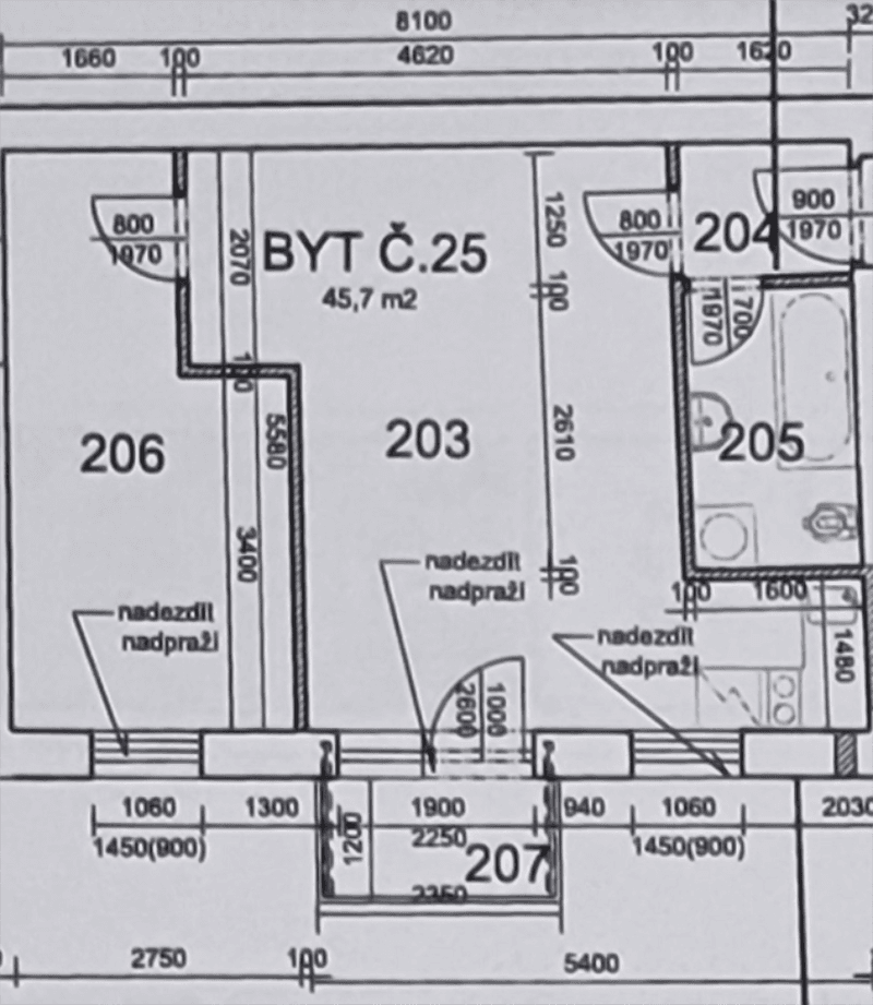 1 bedroom with open-plan kitchen flat for sale, 46 m², Cejl, Brno, Jihomoravský Region 1 bedroom with open-plan kitchen flat for sale, 46 m², Cejl, Brno, Jihomoravský Region
