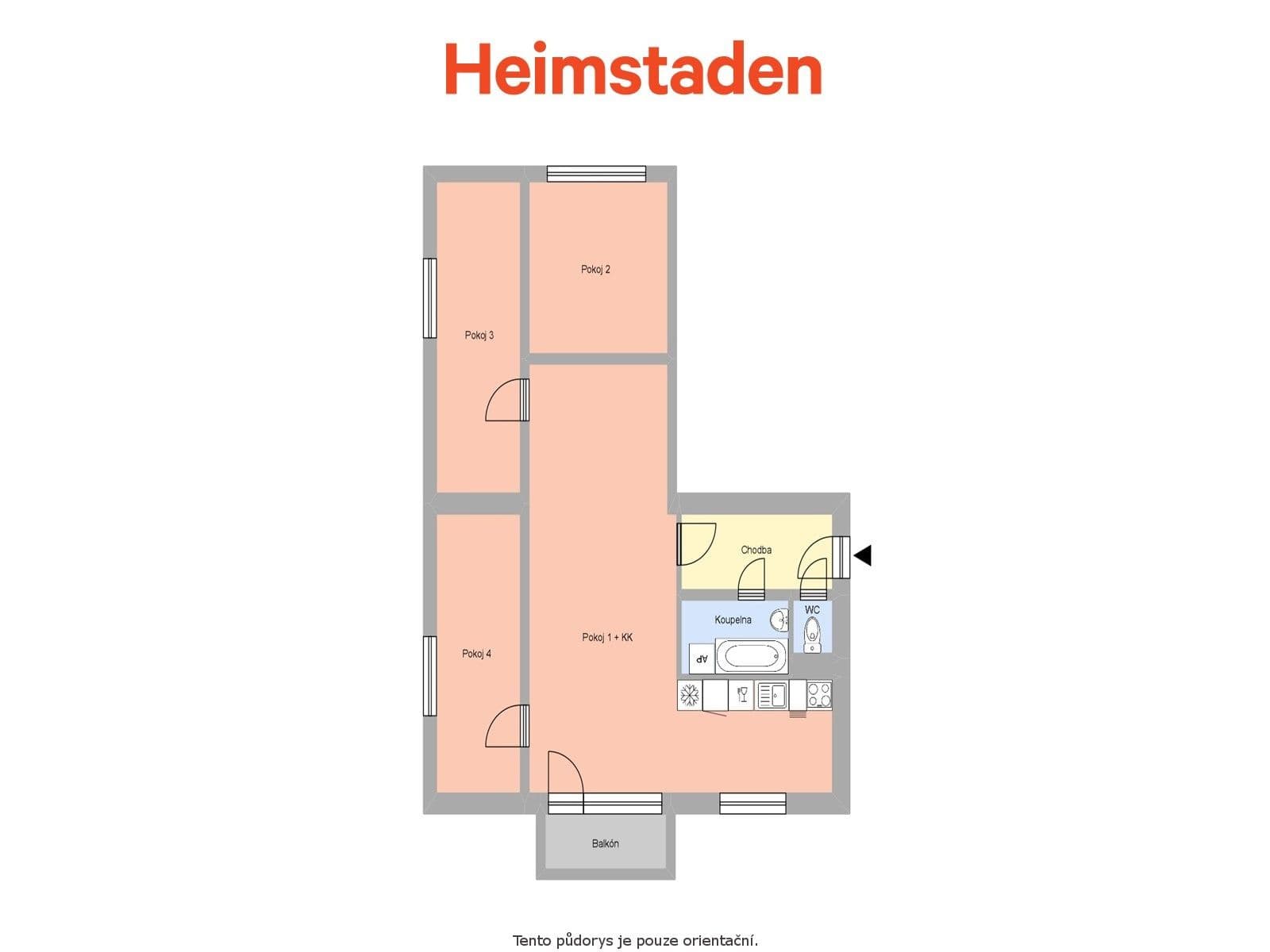 3 bedroom with open-plan kitchen flat to rent, 74 m², Lípová, Havířov, Moravskoslezský Region 3 bedroom with open-plan kitchen flat to rent, 74 m², Lípová, Havířov, Moravskoslezský Region