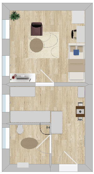 2 bedroom flat to rent, 33 m², Kapellenstr. 43, Aachen, North Rhine-Westphalia 2 bedroom flat to rent, 33 m², Kapellenstr. 43, Aachen, North Rhine-Westphalia