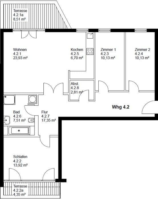 4 bedroom flat to rent, 99 m², Wilhelm-Raabe-Straße 8, Magdeburg, Saxony-Anhalt 4 bedroom flat to rent, 99 m², Wilhelm-Raabe-Straße 8, Magdeburg, Saxony-Anhalt
