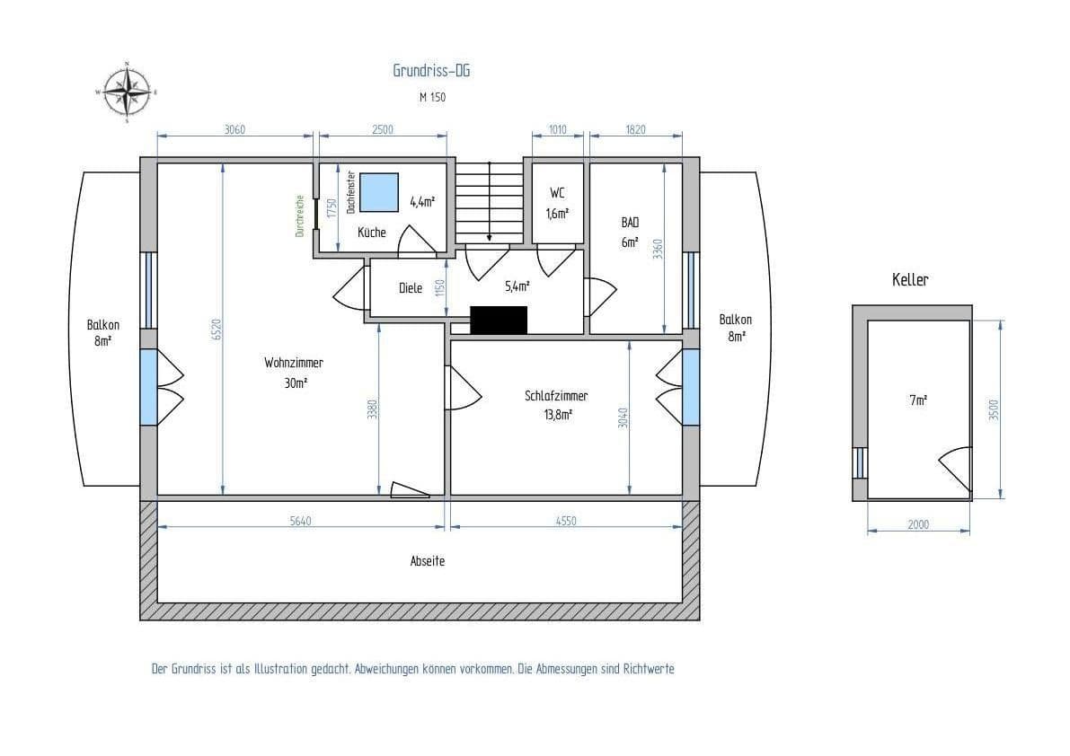 2 bedroom flat to rent, 54 m², Blaichach, Bavaria 2 bedroom flat to rent, 54 m², Blaichach, Bavaria