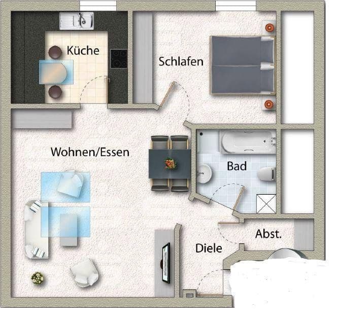 2 bedroom flat to rent, 54 m², Goldbachstraße 76, Dörzbach, Baden-Württemberg 2 bedroom flat to rent, 54 m², Goldbachstraße 76, Dörzbach, Baden-Württemberg