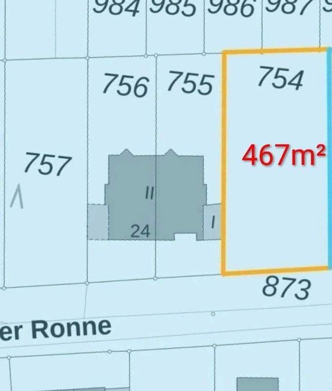 plot for sale, 467 m², Auf der Ronne 22, Köln (Meschenich), North Rhine-Westphalia plot for sale, 467 m², Auf der Ronne 22, Köln (Meschenich), North Rhine-Westphalia