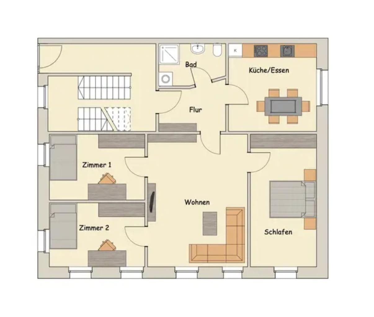 4 bedroom flat to rent, 103 m², Sigmaringen, Baden-Württemberg 4 bedroom flat to rent, 103 m², Sigmaringen, Baden-Württemberg