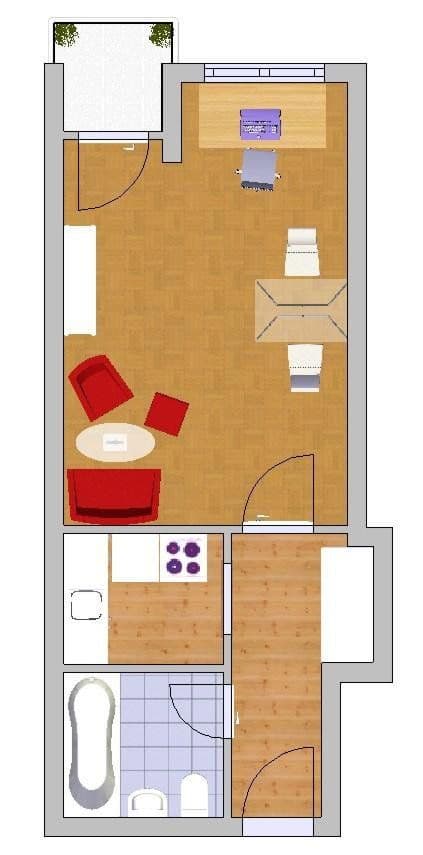 1 bedroom flat to rent, 31 m², München, Bavaria 1 bedroom flat to rent, 31 m², München, Bavaria