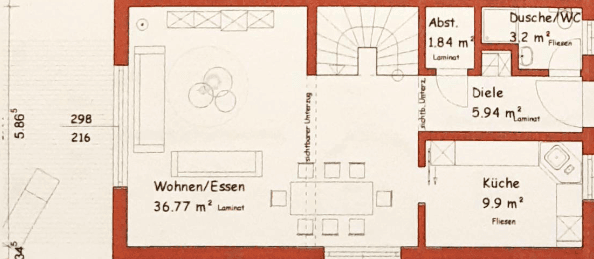 3 bedroom with open-plan kitchen flat to rent, 150 m², Schwäbisch Hall, Baden-Württemberg 3 bedroom with open-plan kitchen flat to rent, 150 m², Schwäbisch Hall, Baden-Württemberg