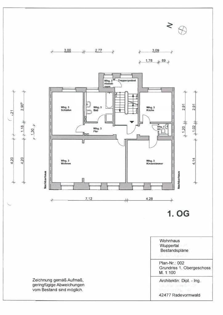 3 bedroom flat to rent, 90 m², Wuppertal OT Barmen, North Rhine-Westphalia 3 bedroom flat to rent, 90 m², Wuppertal OT Barmen, North Rhine-Westphalia