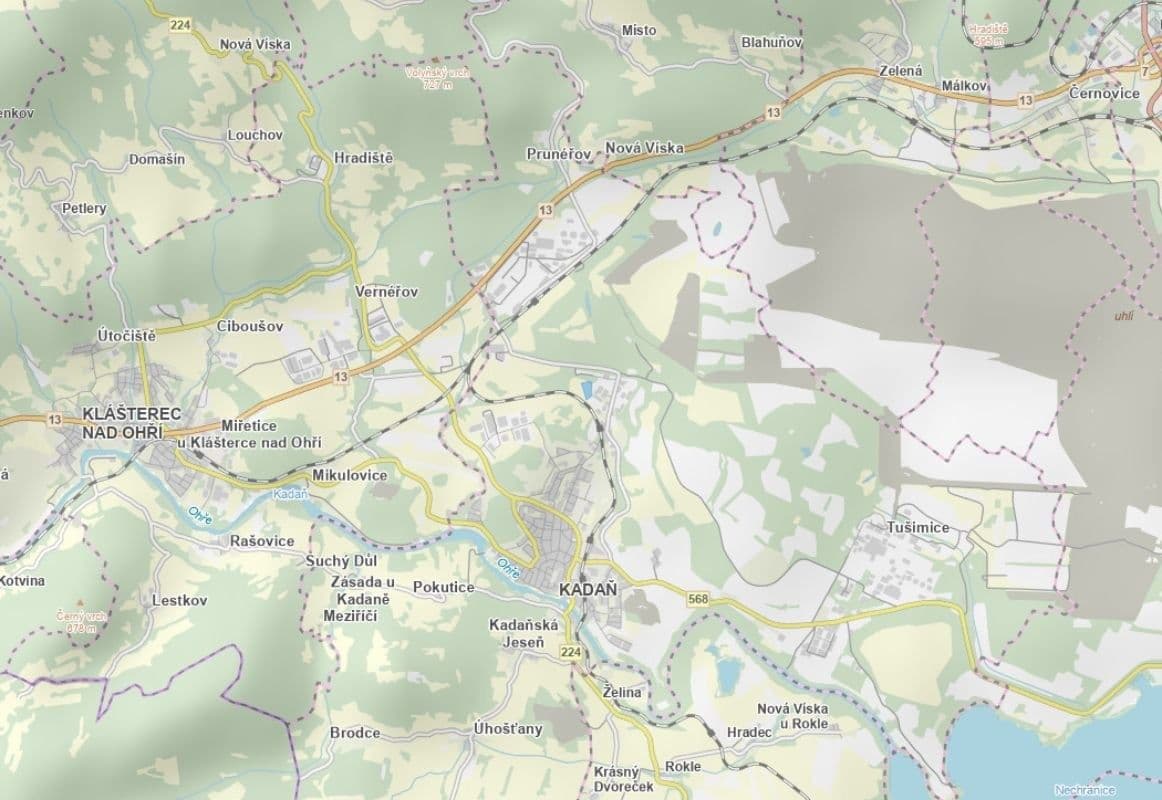 plot for sale, 4,579 m², Kadaň, Ústecký Region plot for sale, 4,579 m², Kadaň, Ústecký Region