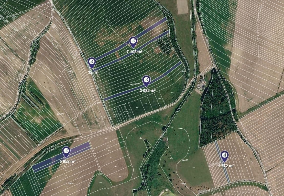 plot for sale, 24,361 m², Stavěšice, Jihomoravský Region plot for sale, 24,361 m², Stavěšice, Jihomoravský Region