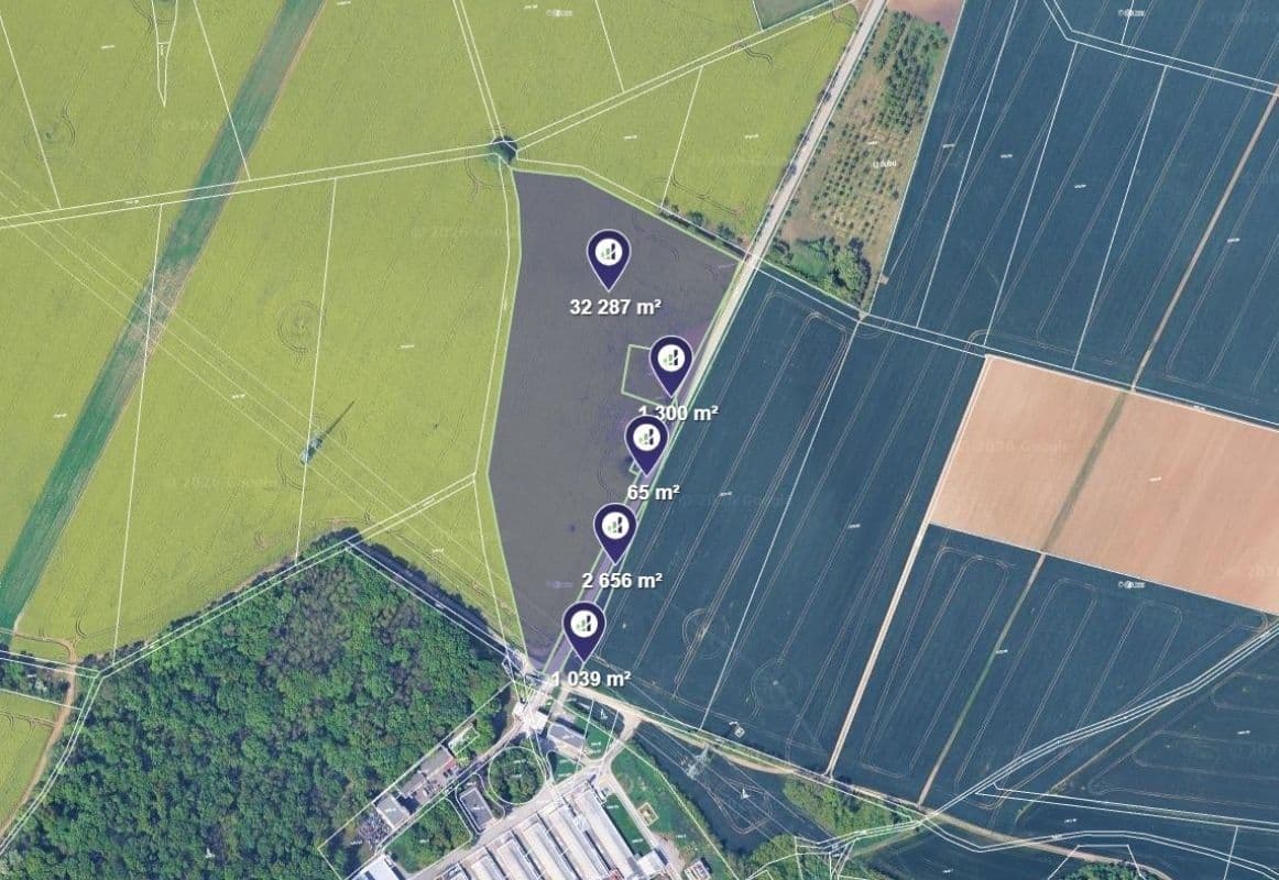 plot for sale, 18,674 m², Moravany, Jihomoravský Region plot for sale, 18,674 m², Moravany, Jihomoravský Region