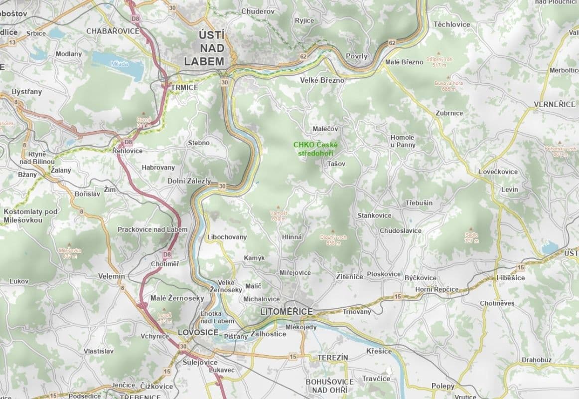 plot for sale, 7,009 m², Ústí nad Labem, Ústecký Region plot for sale, 7,009 m², Ústí nad Labem, Ústecký Region