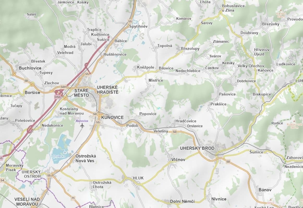plot for sale, 2,036 m², Mistřice, Zlínský Region plot for sale, 2,036 m², Mistřice, Zlínský Region
