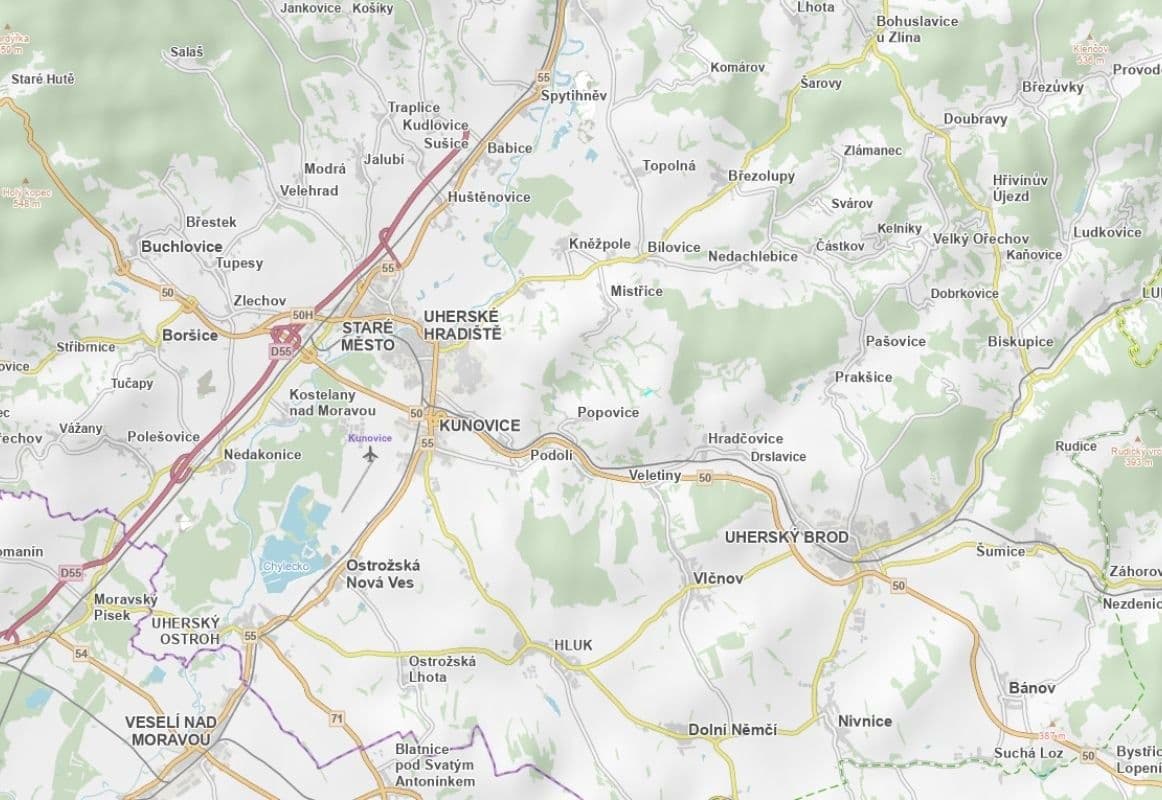 plot for sale, 2,892 m², Mistřice, Zlínský Region plot for sale, 2,892 m², Mistřice, Zlínský Region