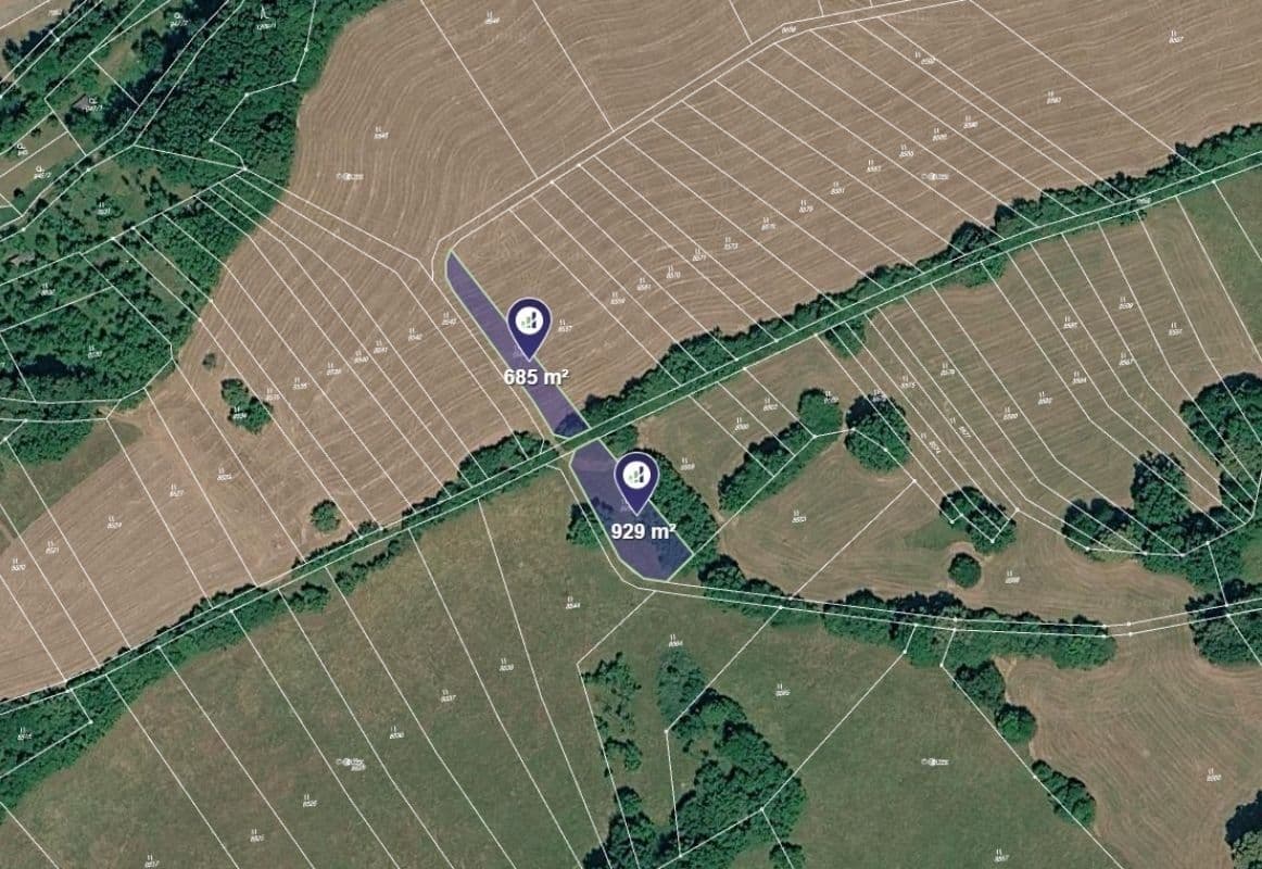 plot for sale, 1,614 m², Javorník, Jihomoravský Region plot for sale, 1,614 m², Javorník, Jihomoravský Region