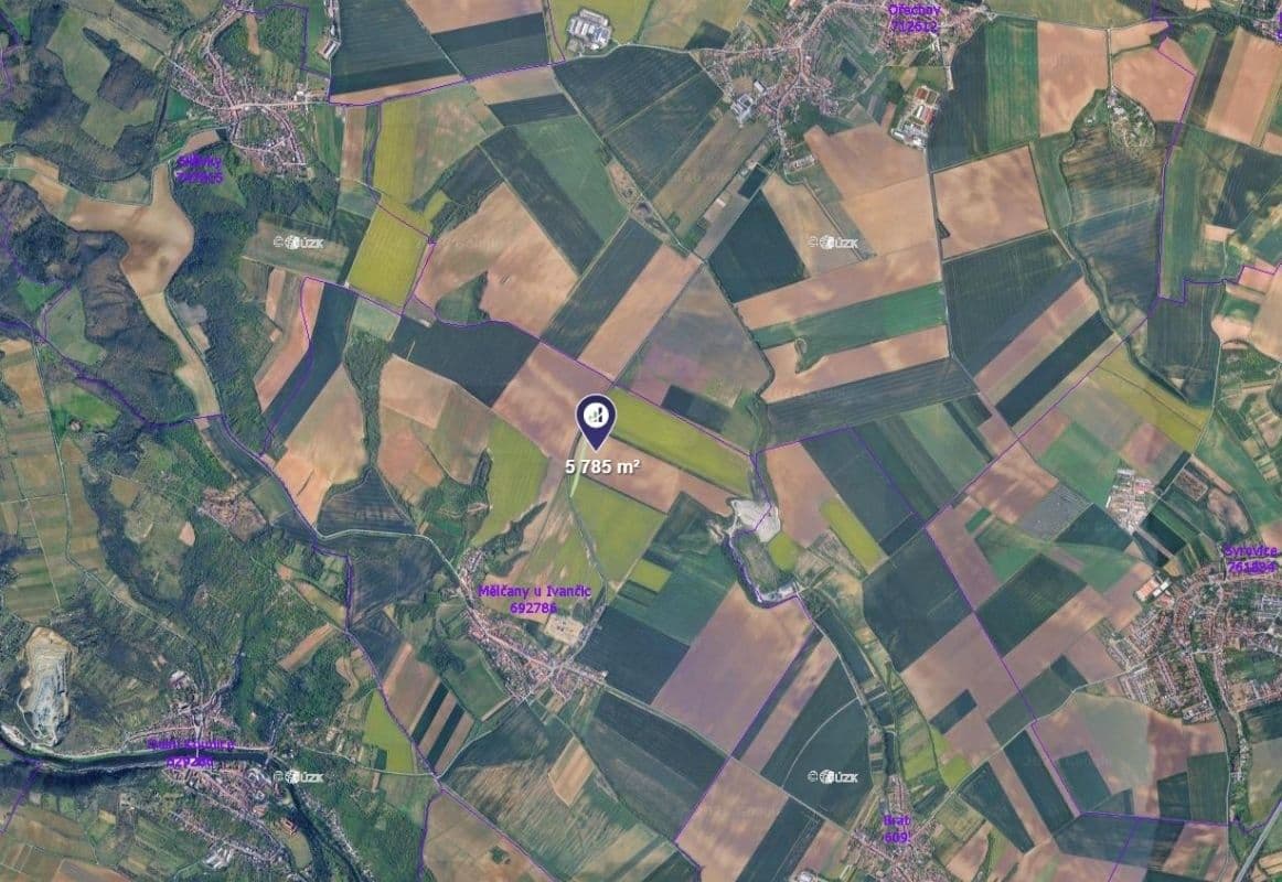 plot for sale, 3,857 m², Mělčany, Jihomoravský Region plot for sale, 3,857 m², Mělčany, Jihomoravský Region