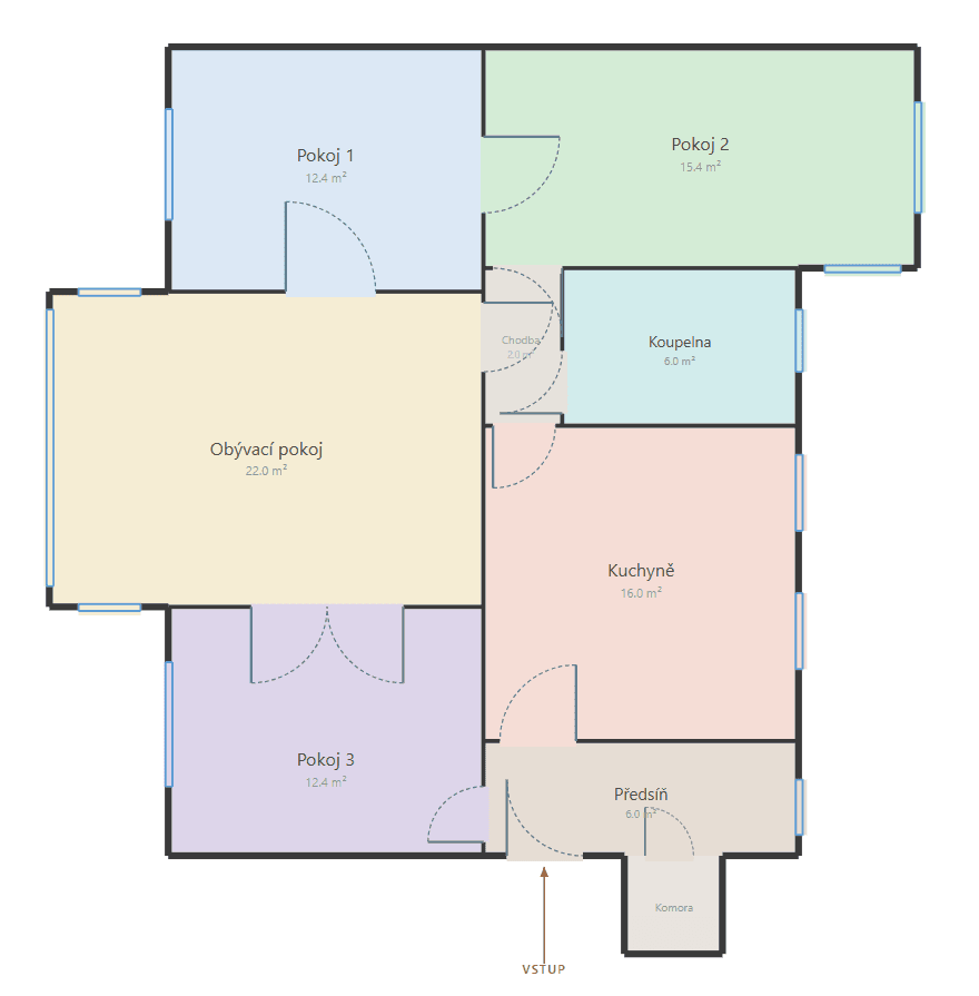 4 bedroom flat to rent, 96 m², Rooseveltova, Prague, Prague 4 bedroom flat to rent, 96 m², Rooseveltova, Prague, Prague