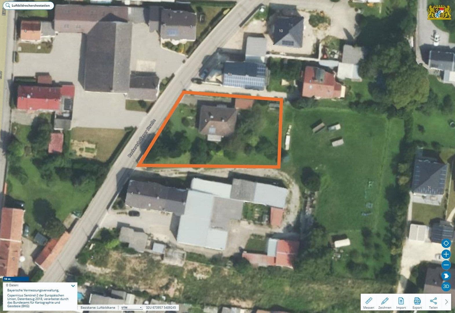plot for sale, 852 m², Rackertshofener Str. 6, Gaimersheim, Bavaria plot for sale, 852 m², Rackertshofener Str. 6, Gaimersheim, Bavaria