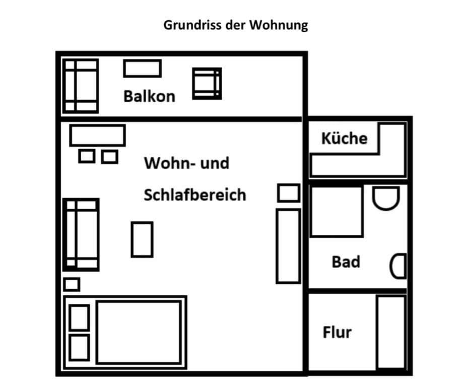 1 bedroom flat to rent, 33 m², Hanover, Lower Saxony 1 bedroom flat to rent, 33 m², Hanover, Lower Saxony