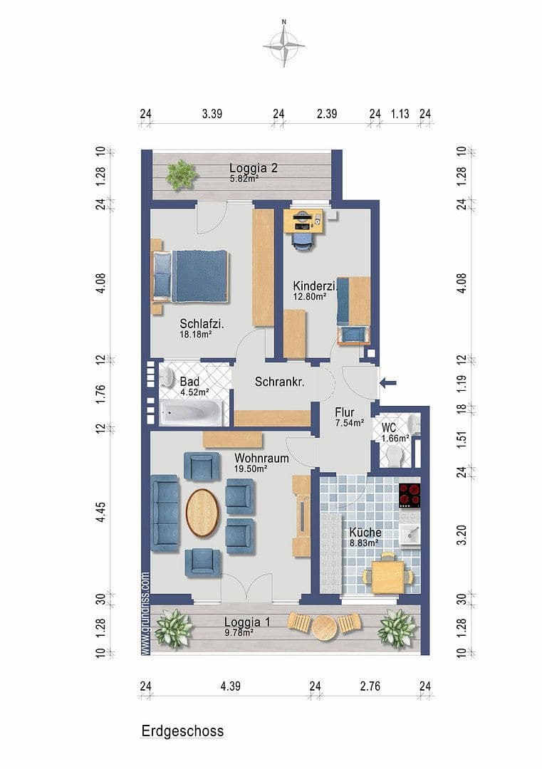 1 bedroom flat to rent, 24 m², Cosima-Wagner-Str. 35, Bayreuth, Bavaria 1 bedroom flat to rent, 24 m², Cosima-Wagner-Str. 35, Bayreuth, Bavaria