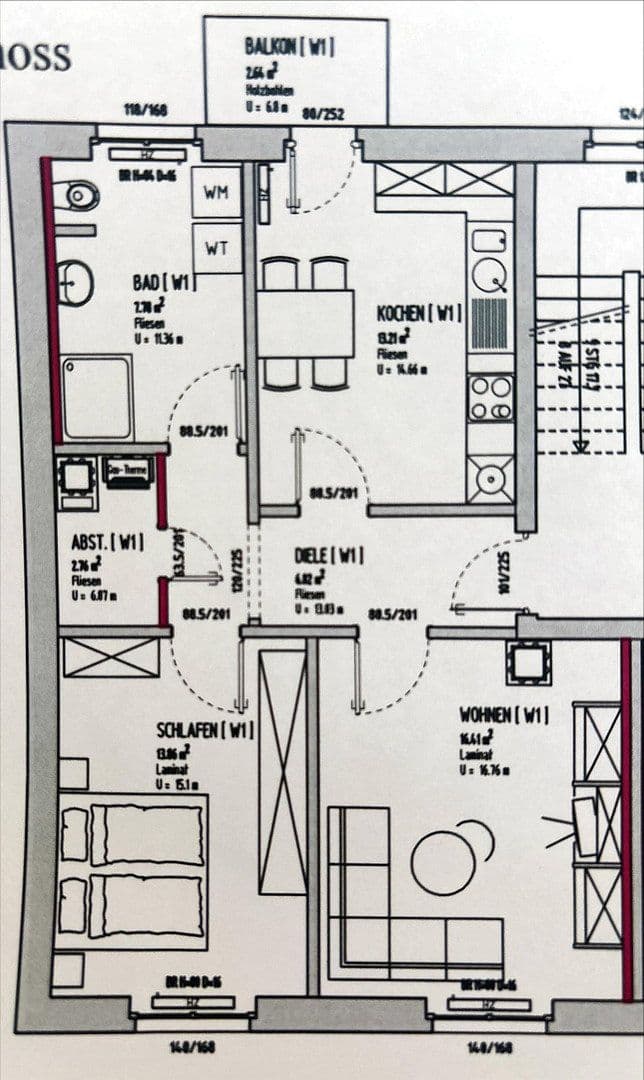 2 bedroom flat to rent, 60 m², Singen (Hohentwiel), Baden-Württemberg 2 bedroom flat to rent, 60 m², Singen (Hohentwiel), Baden-Württemberg